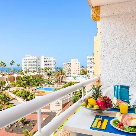320 Bright Accommodation, Sea View, Wi Fi And Pool * Playa de las Américas